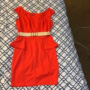 BCX coral dress